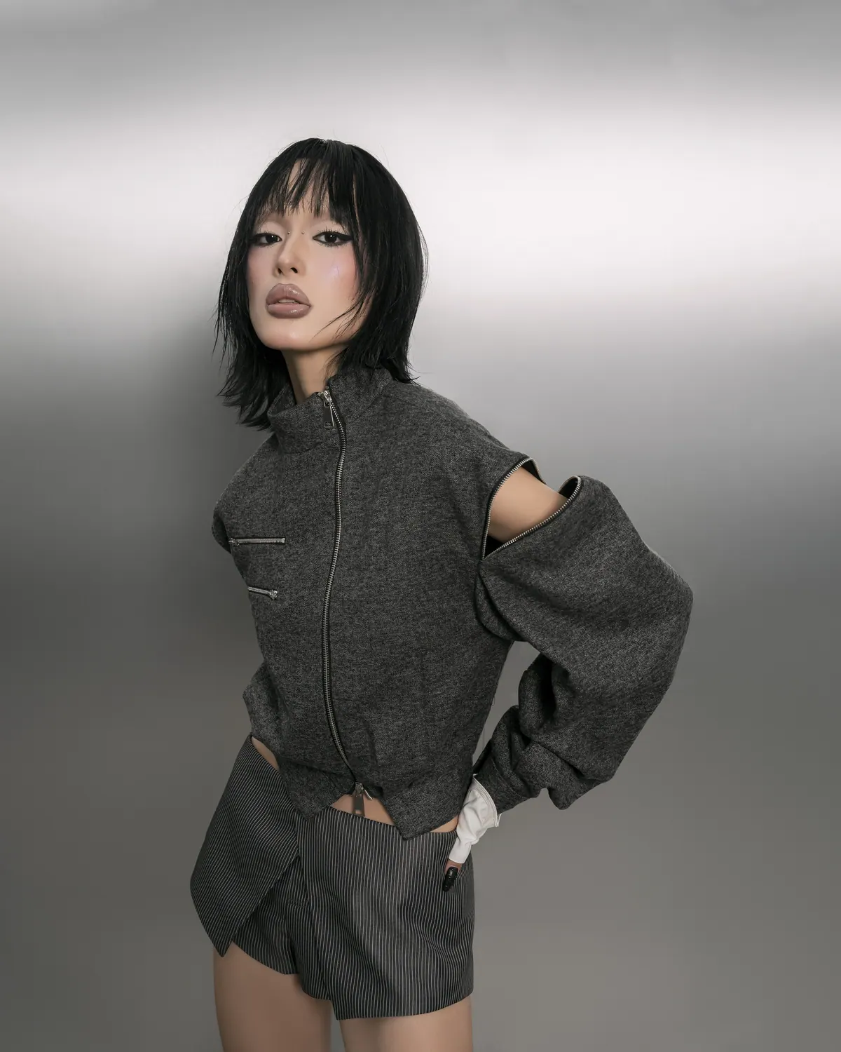 Offset — Wrap Micro Skirt