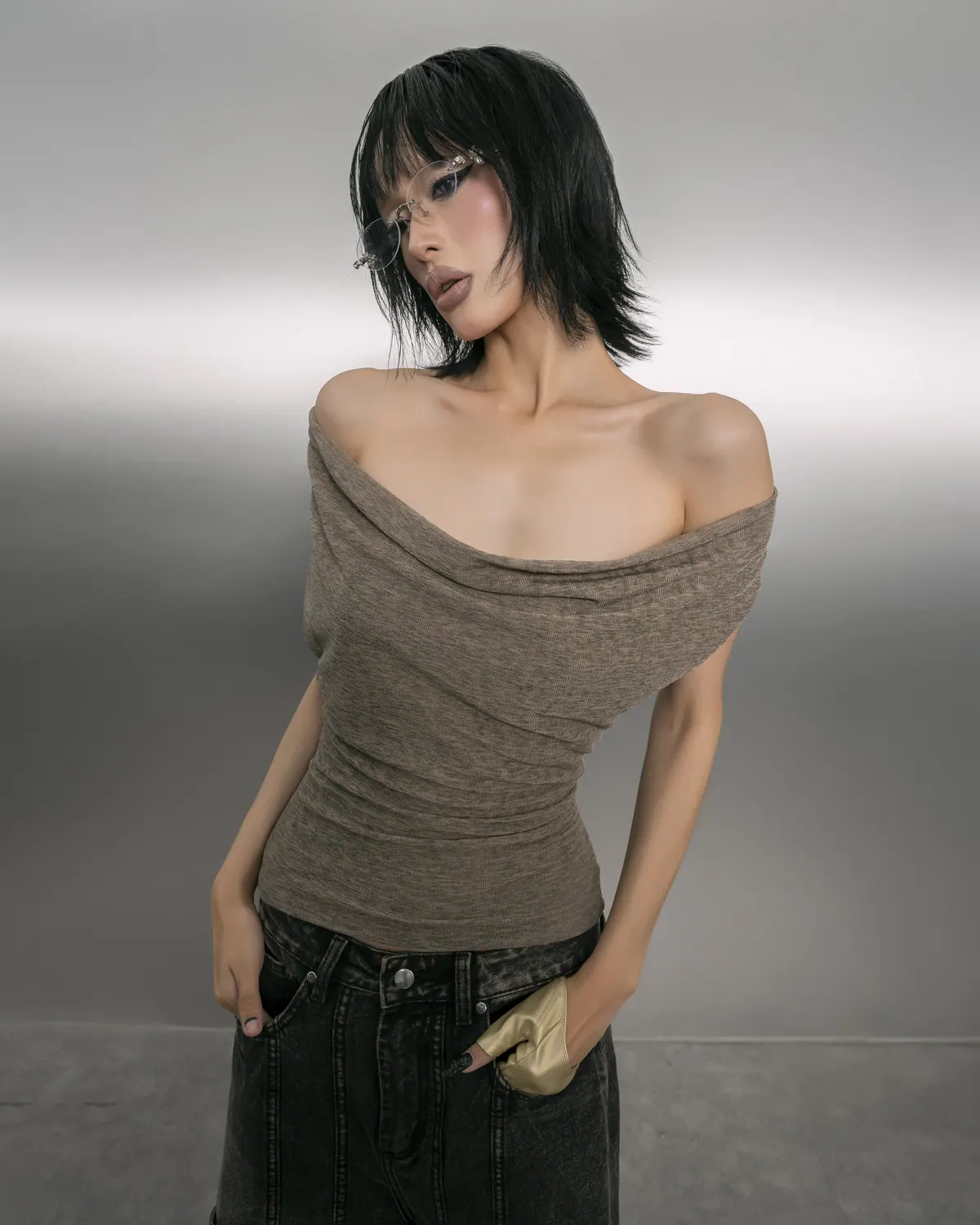 Drift — Off-Shoulder Knit