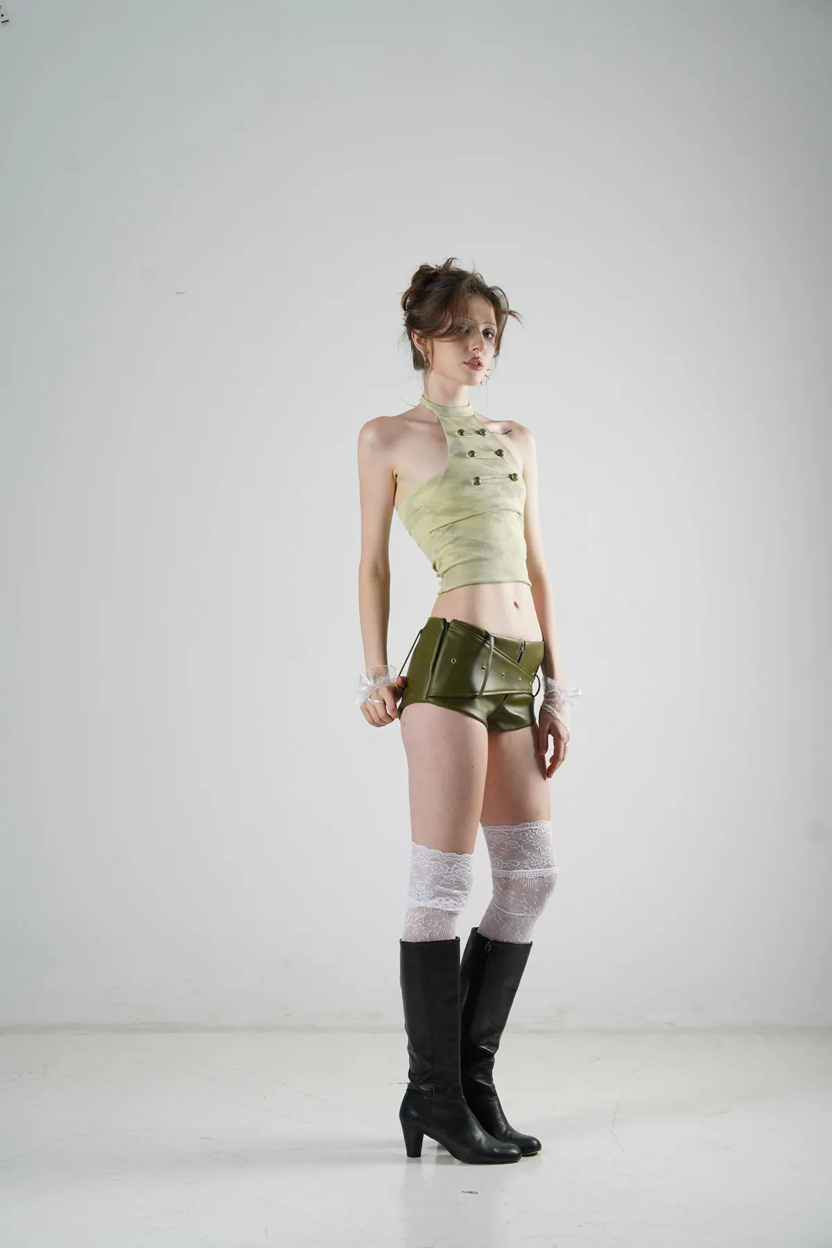 Patrol — Leather Utility Short, view 5
